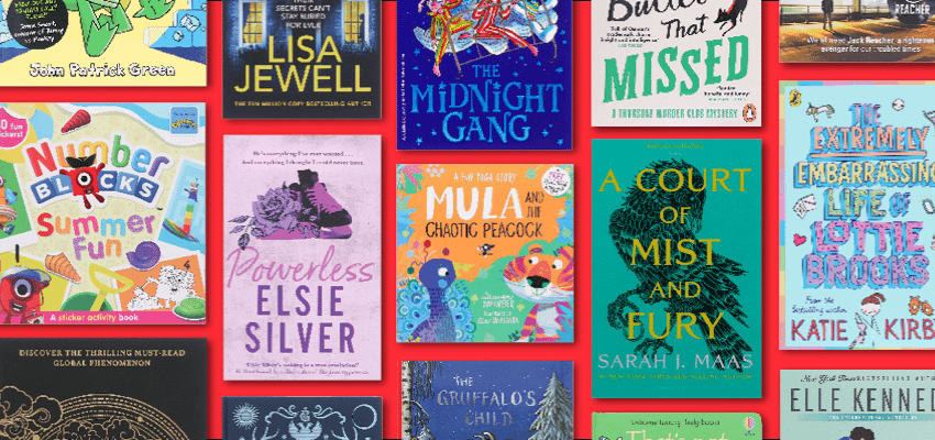 Selection of colourful book covers displayed together promoting online book deals with disabled discounts in the UK