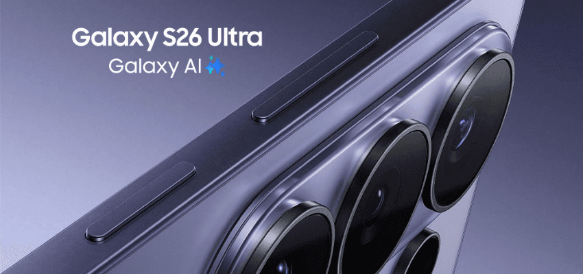 Close-up of Samsung Galaxy S26 Ultra camera, Purpl discounts for disabilities and long term health conditions, mobility discounts and offers.