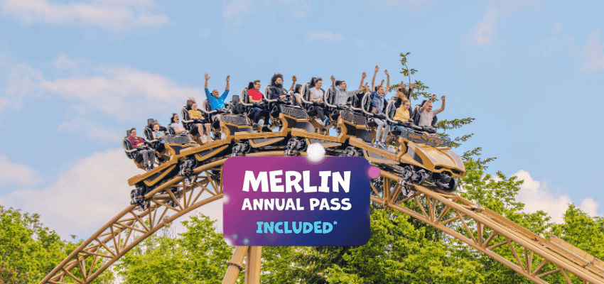 Rollercoaster riders at Thorpe Park, Purpl discounts for disabilities and long term health conditions, disabled travel discounts UK.