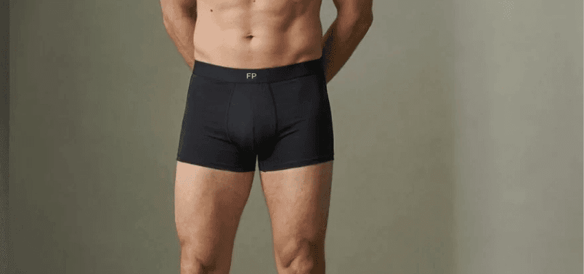 Man modelling black boxer briefs, Frank's Pants, Purpl discounts for disabilities and long term health conditions, shopping discounts for disabled people.