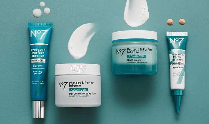 selection of Boots No 7 products