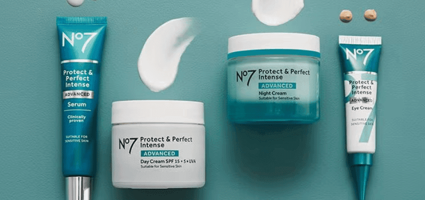 selection of Boots No 7 products