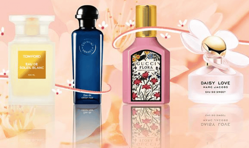 Selection of perfumes