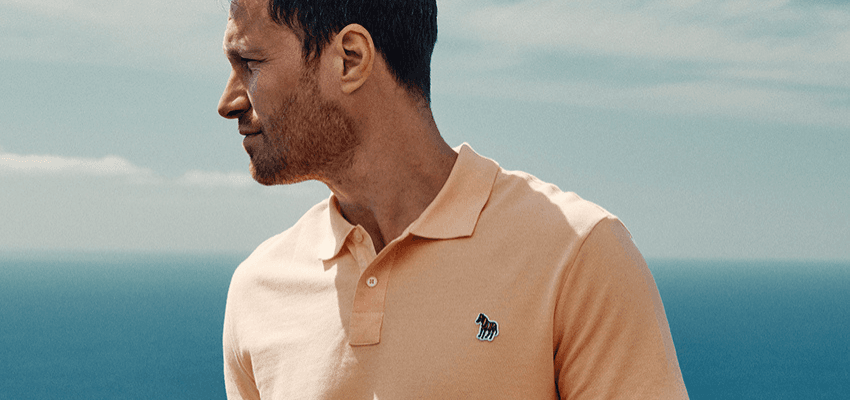 Man in peach polo shirt, Mainline Purpl discounts for disabilities and long term health conditions, shopping discounts for disabled people.